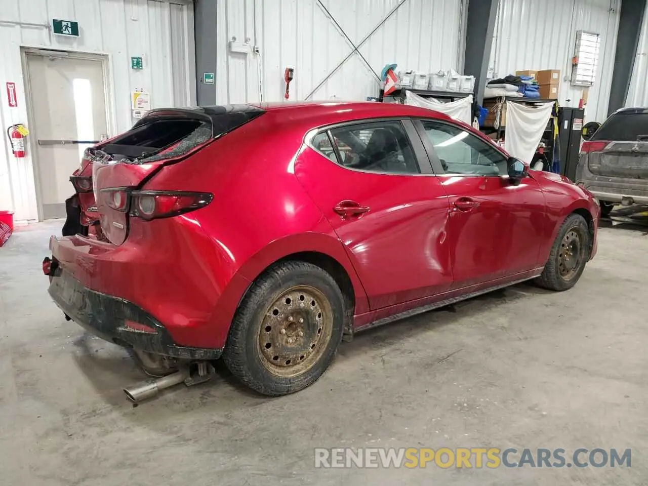 3 Photograph of a damaged car JM1BPAK72L1176020 MAZDA 3 2020