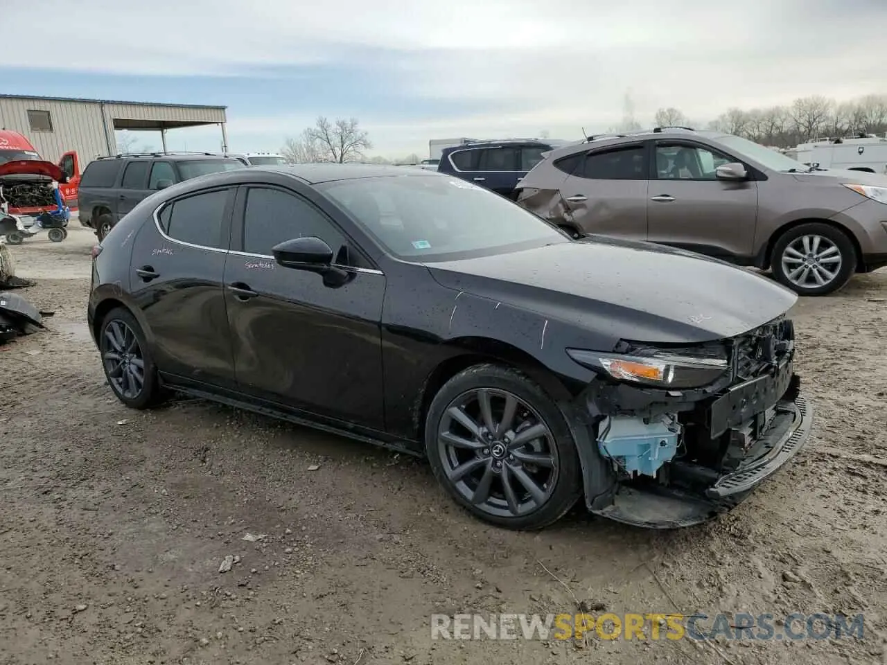 4 Photograph of a damaged car JM1BPAMM6L1161376 MAZDA 3 2020