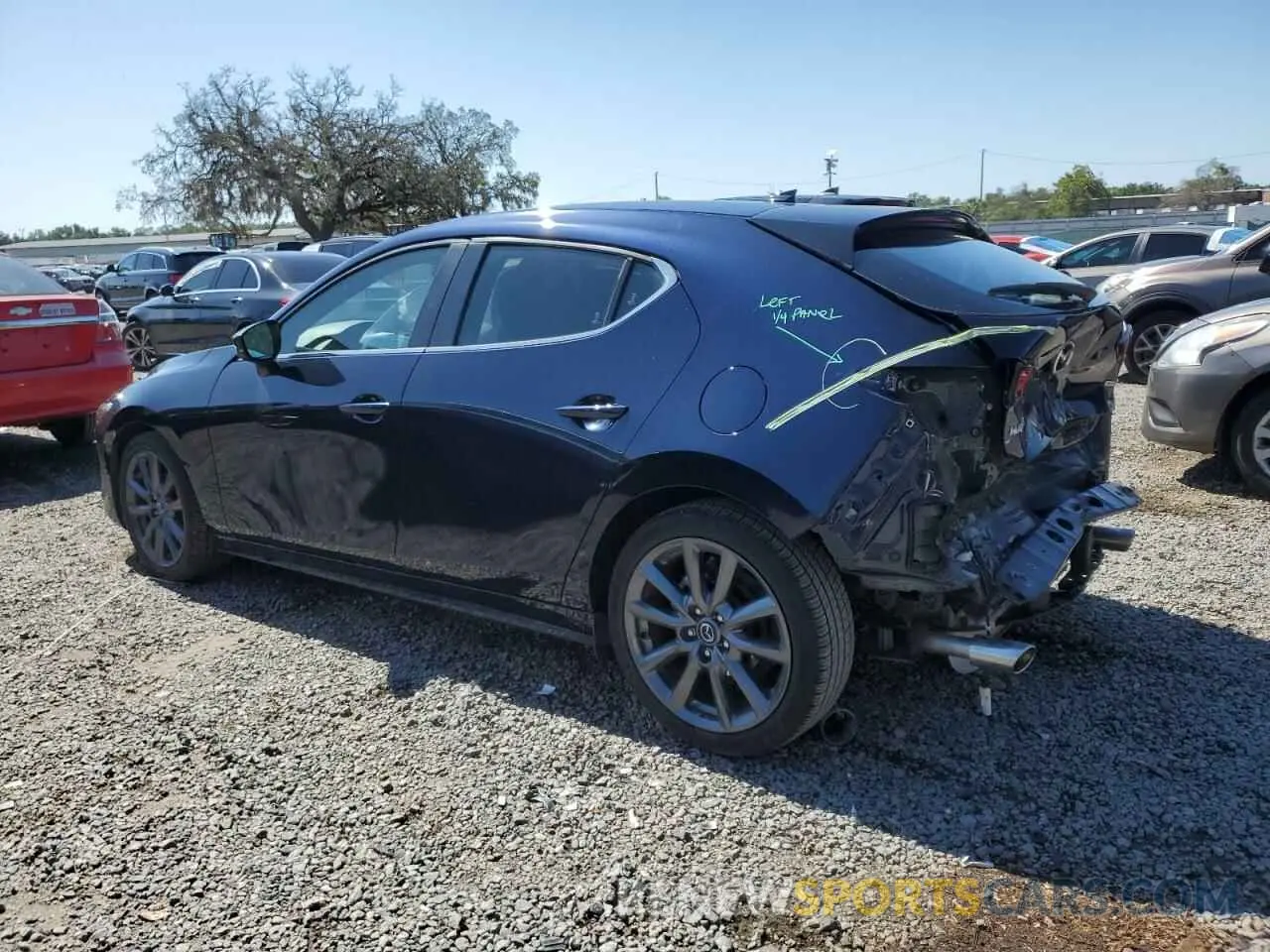 2 Photograph of a damaged car JM1BPAMMXL1160537 MAZDA 3 2020