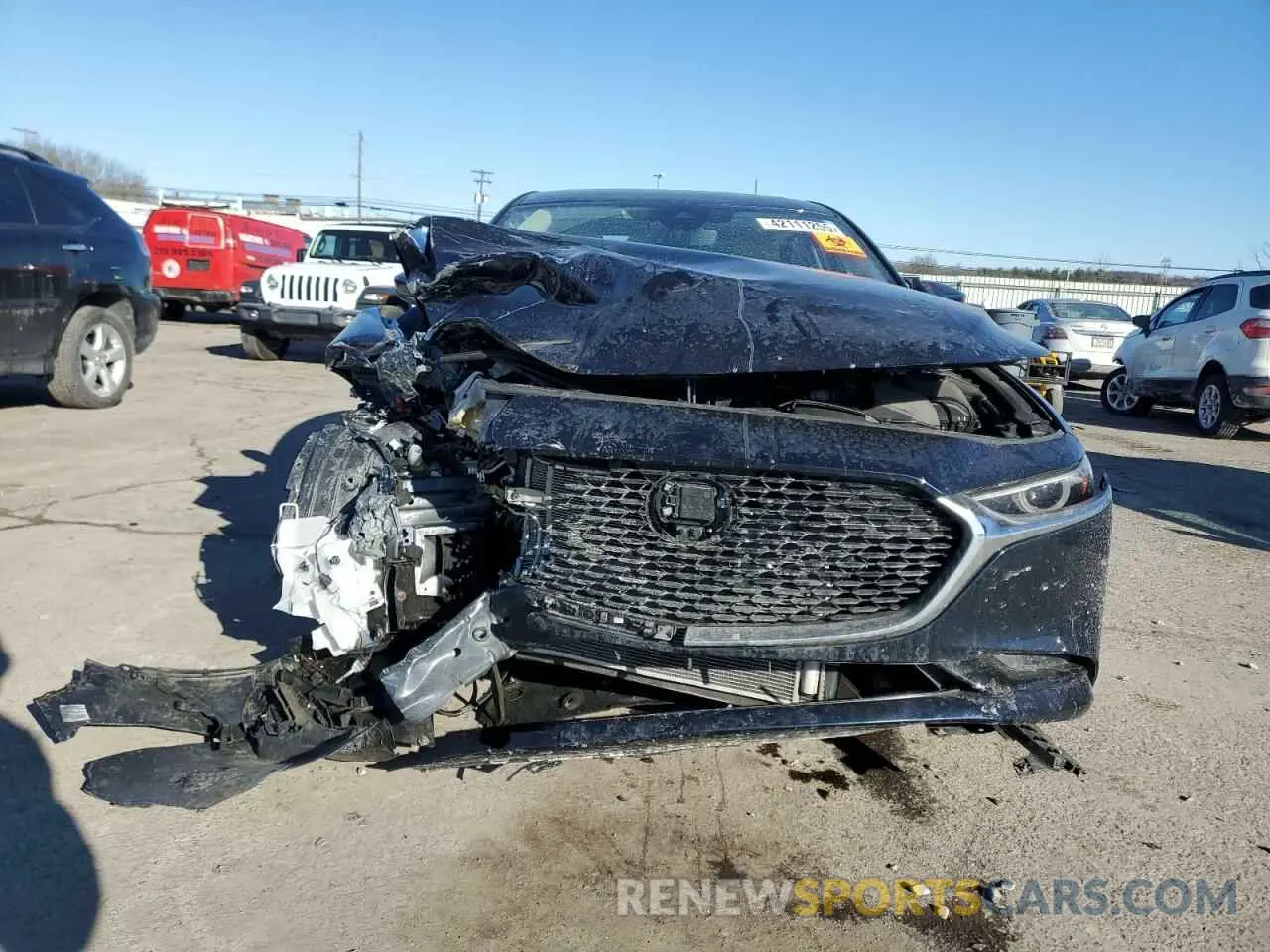5 Photograph of a damaged car JM1BPBEM6L1172172 MAZDA 3 2020