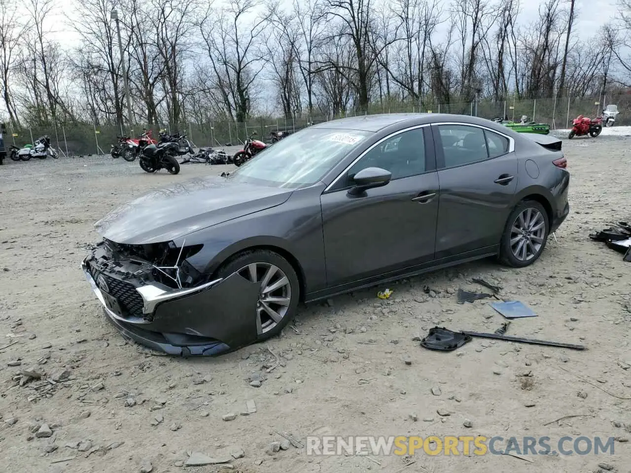 1 Photograph of a damaged car 3MZBPBBM3MM205067 MAZDA 3 2021