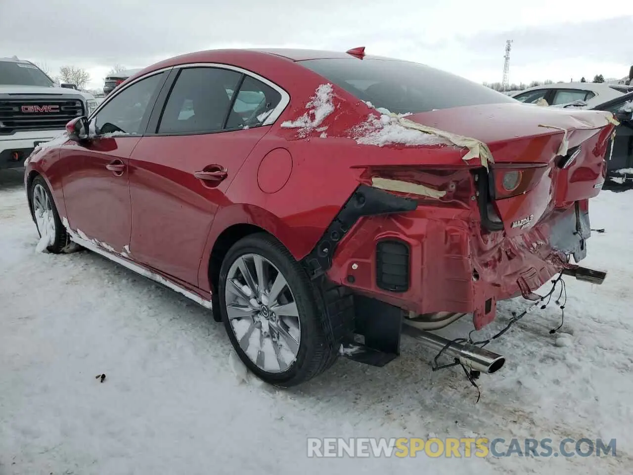 2 Photograph of a damaged car 3MZBPBDL4MM204322 MAZDA 3 2021