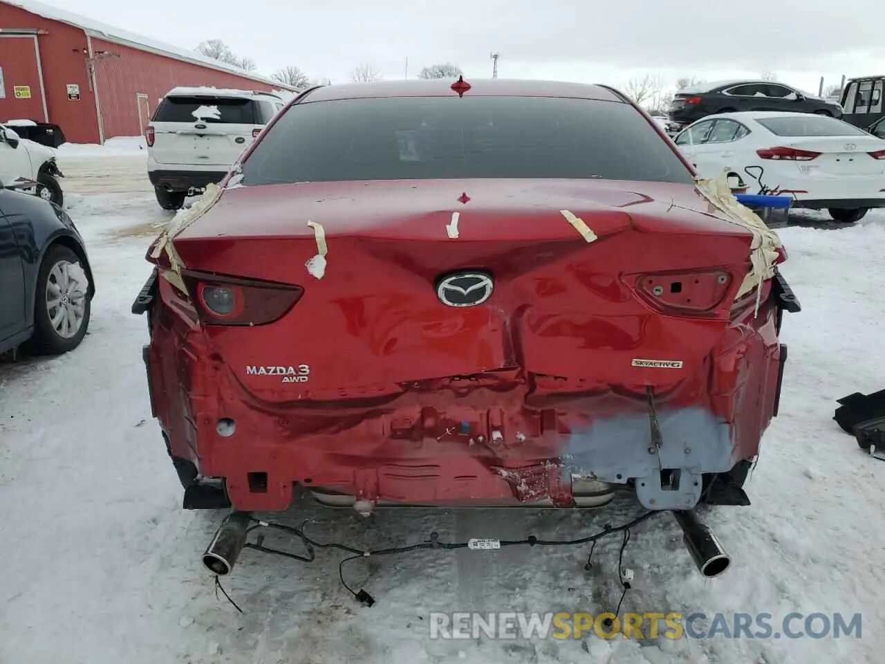 6 Photograph of a damaged car 3MZBPBDL4MM204322 MAZDA 3 2021