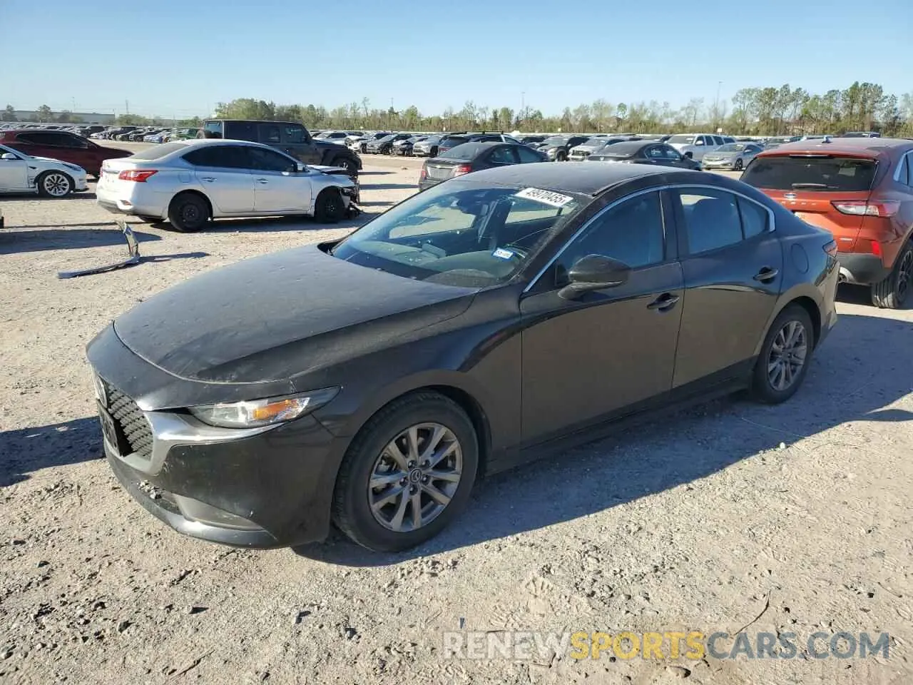 1 Photograph of a damaged car JM1BPAA75M1315866 MAZDA 3 2021