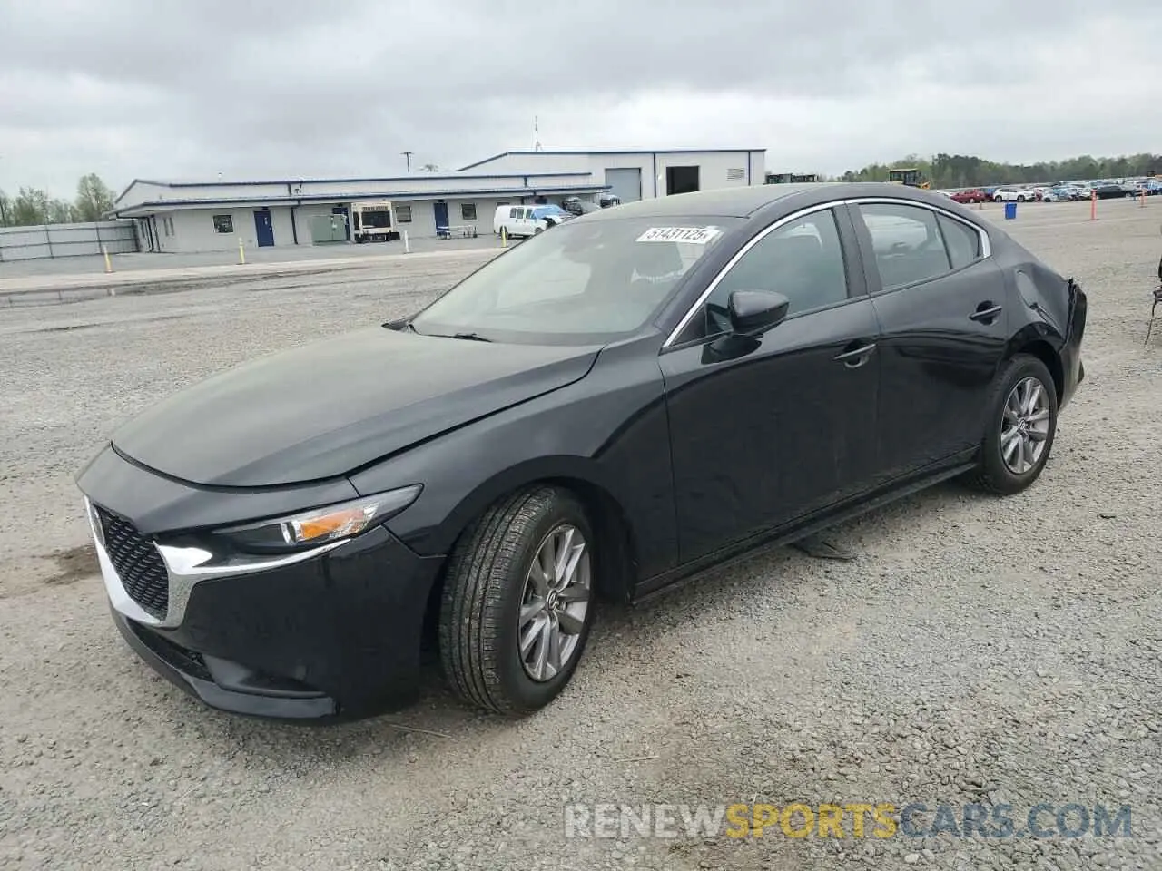 1 Photograph of a damaged car JM1BPAA76M1322440 MAZDA 3 2021