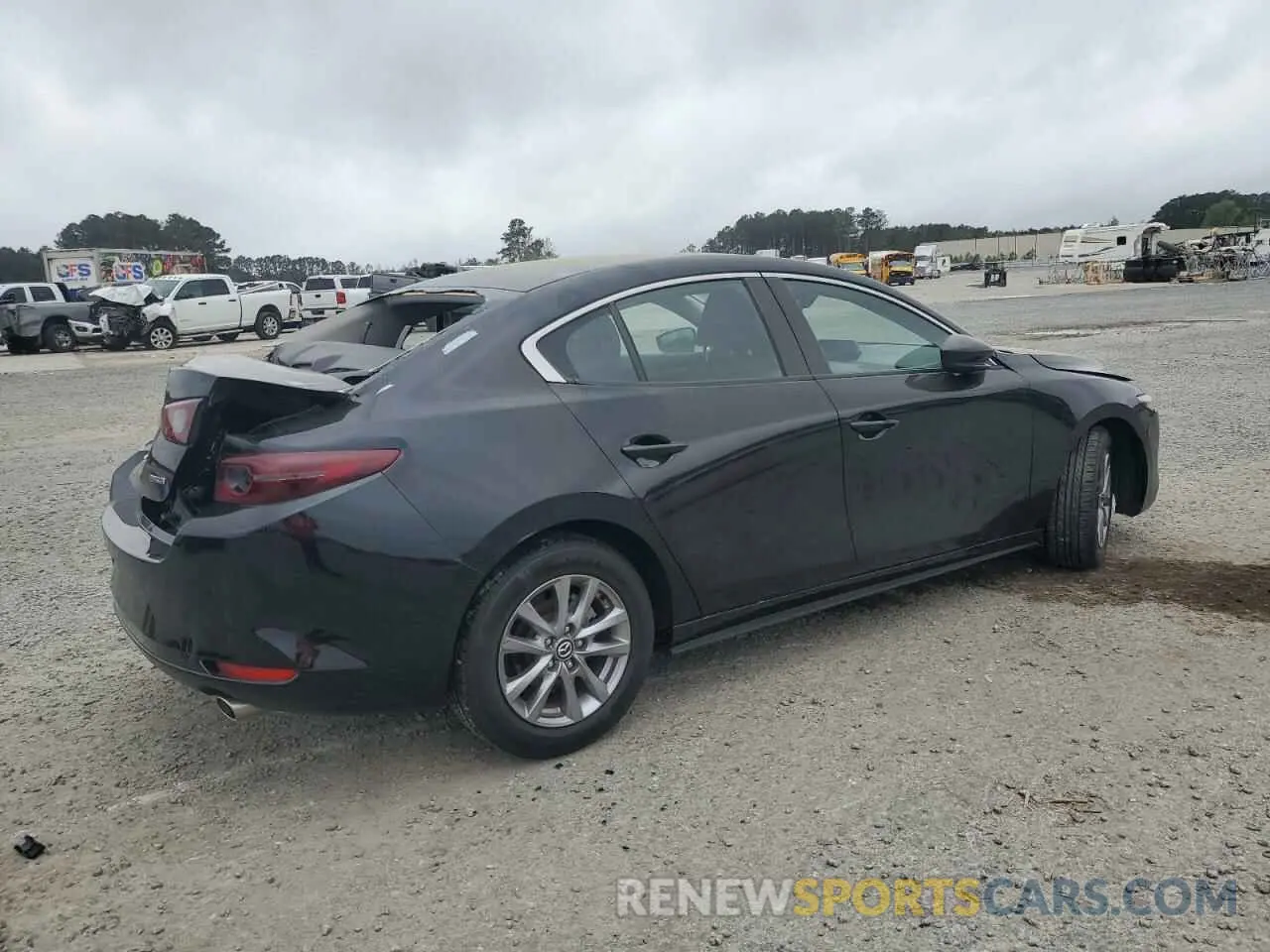 3 Photograph of a damaged car JM1BPAA76M1322440 MAZDA 3 2021