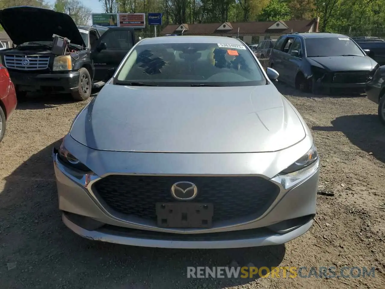 5 Photograph of a damaged car JM1BPAA78M1318809 MAZDA 3 2021