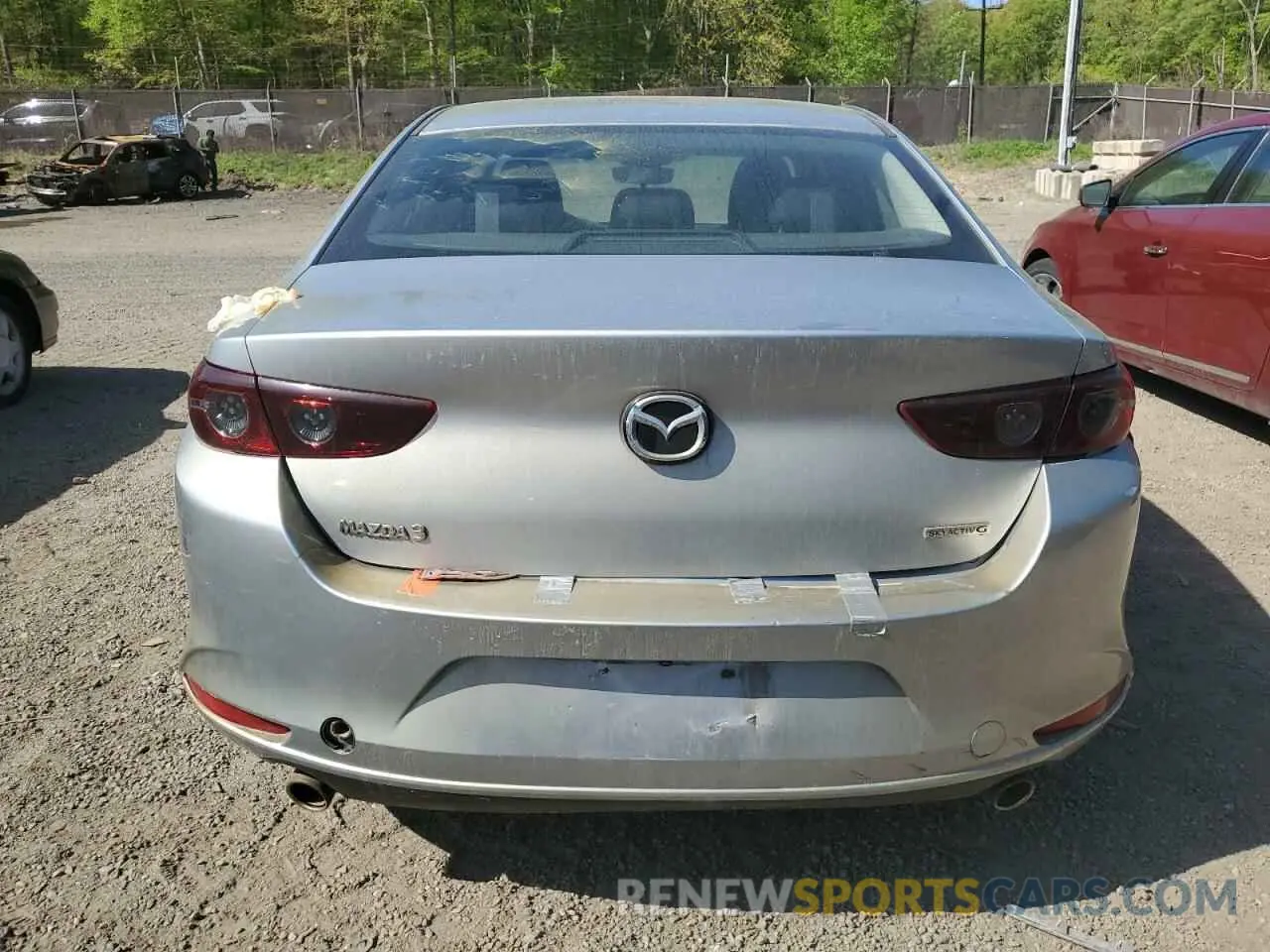 6 Photograph of a damaged car JM1BPAA78M1318809 MAZDA 3 2021