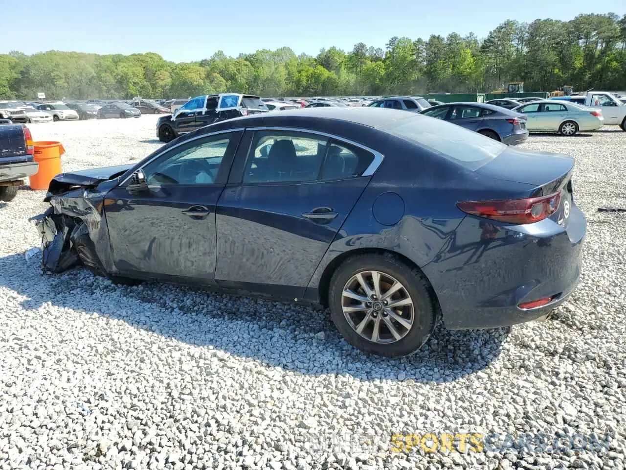 2 Photograph of a damaged car JM1BPAAL3M1326099 MAZDA 3 2021