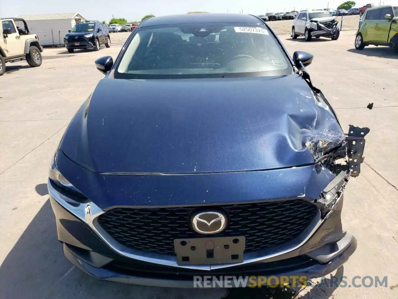 5 Photograph of a damaged car JM1BPAAL4M1321140 MAZDA 3 2021
