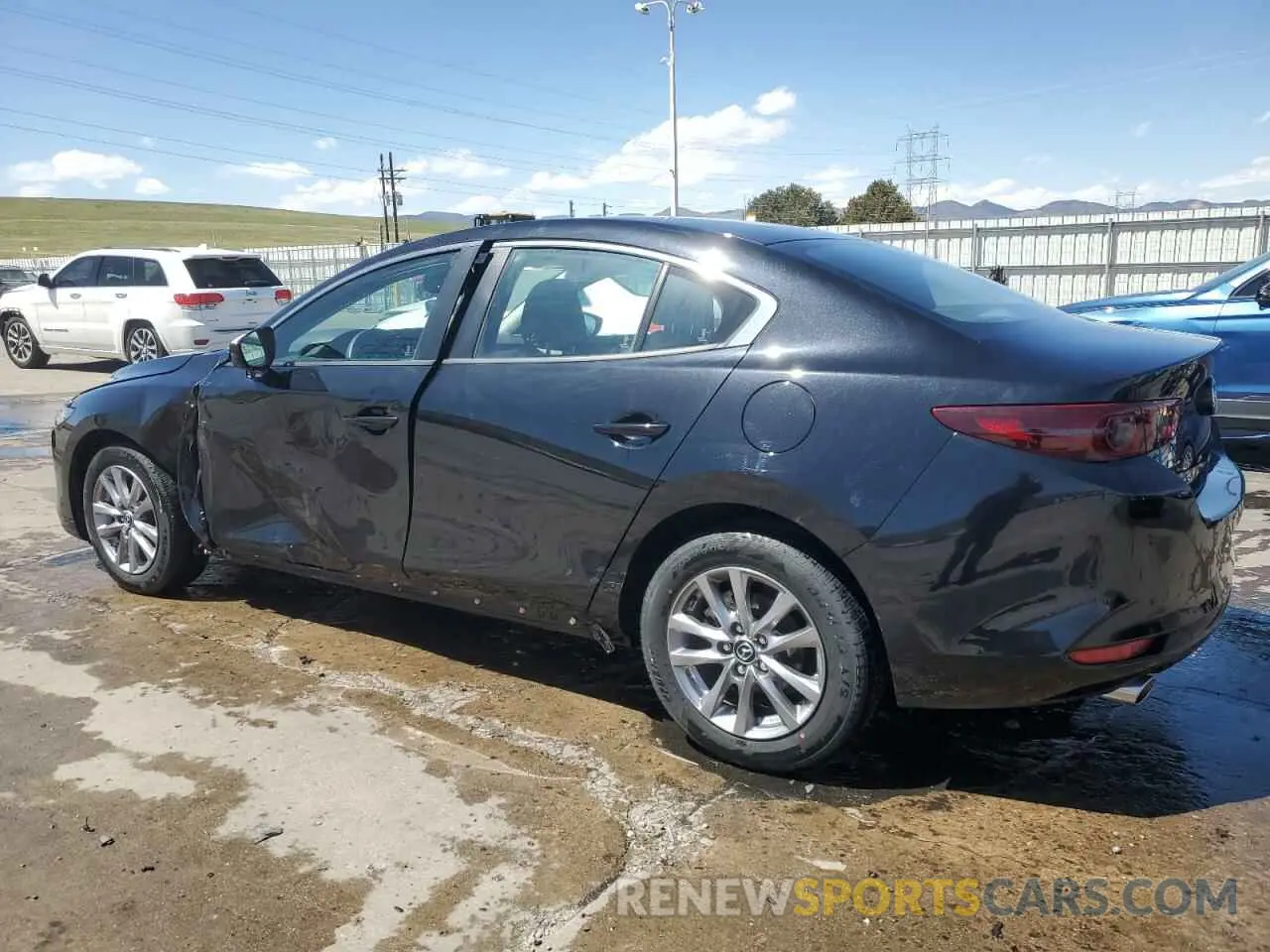 2 Photograph of a damaged car JM1BPAAL4M1334955 MAZDA 3 2021
