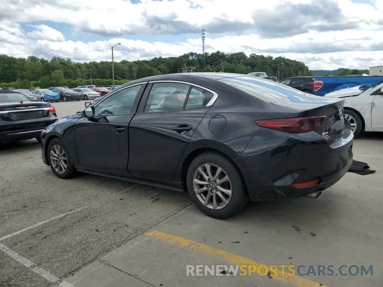 2 Photograph of a damaged car JM1BPAALXM1321529 MAZDA 3 2021