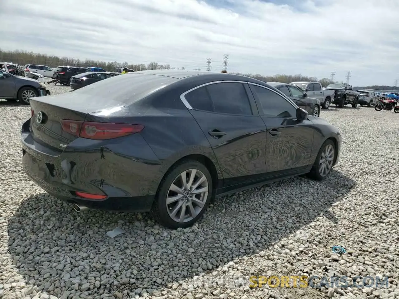 3 Photograph of a damaged car JM1BPABL0M1321019 MAZDA 3 2021