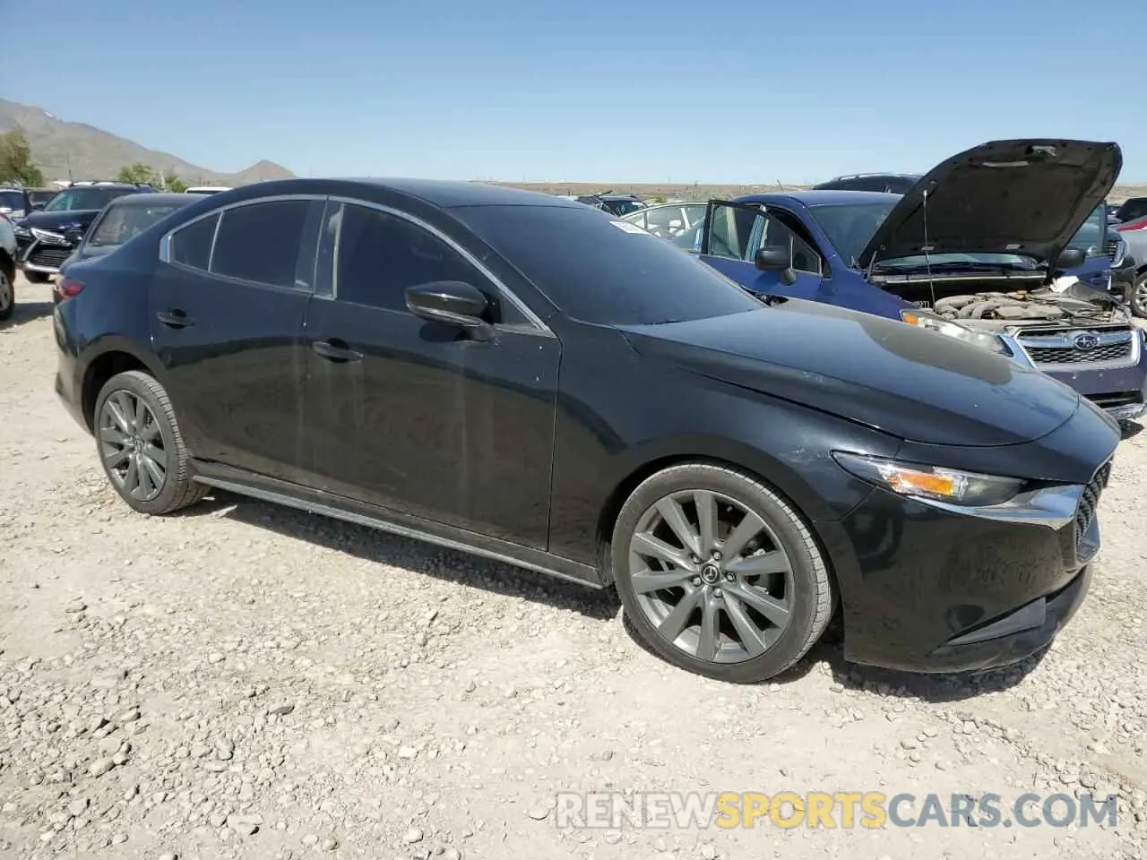 4 Photograph of a damaged car JM1BPABL2M1314718 MAZDA 3 2021