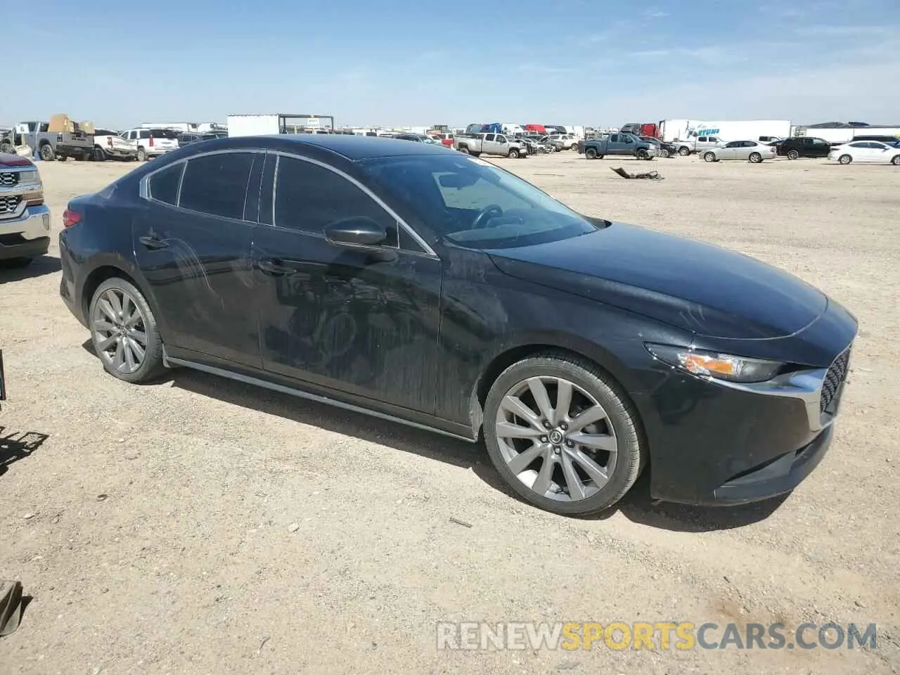4 Photograph of a damaged car JM1BPABL7M1324290 MAZDA 3 2021