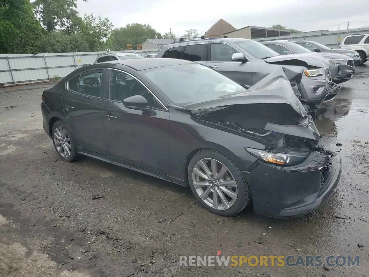 4 Photograph of a damaged car JM1BPABL8M1337954 MAZDA 3 2021