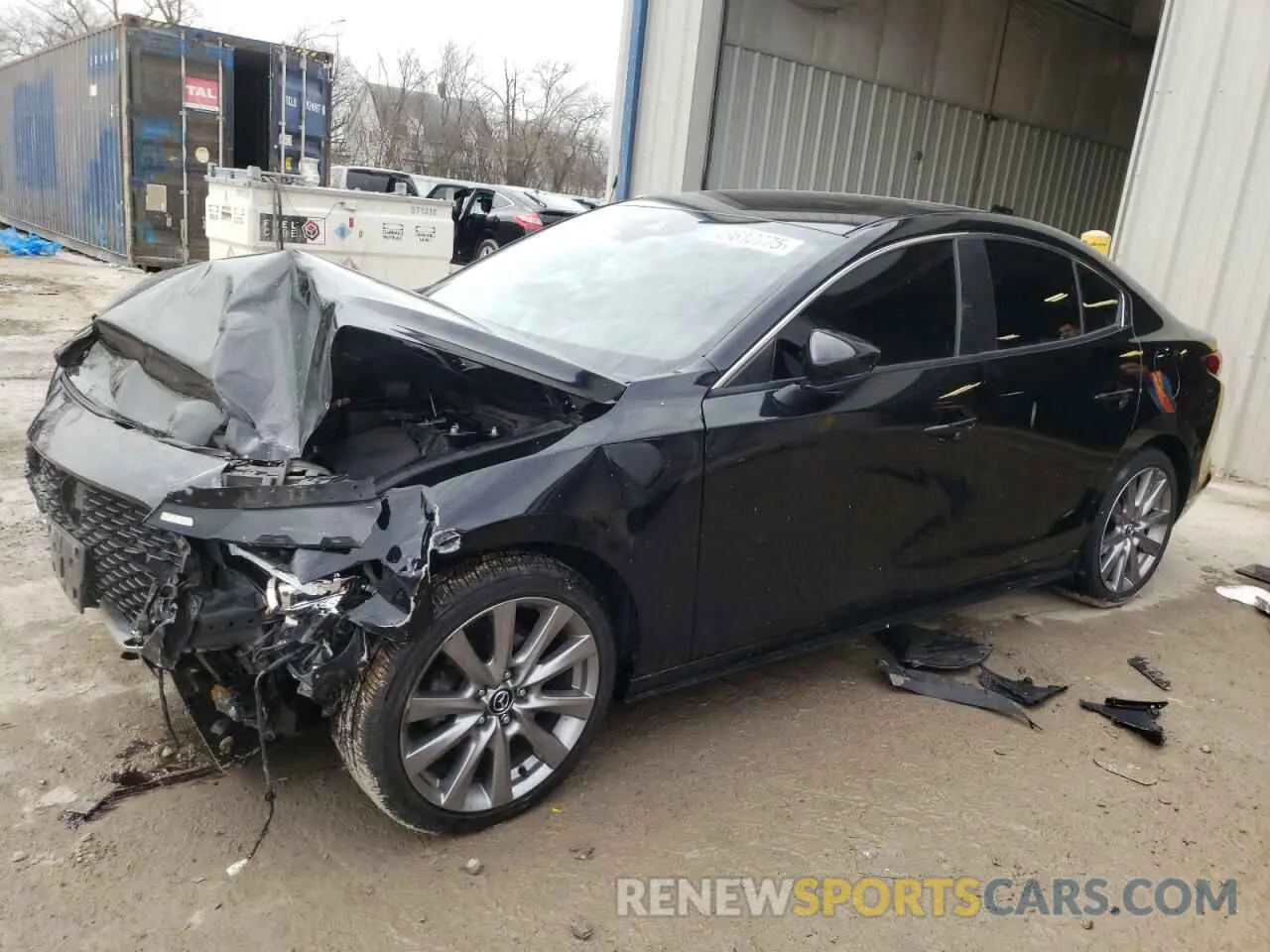 1 Photograph of a damaged car JM1BPABL9M1330575 MAZDA 3 2021