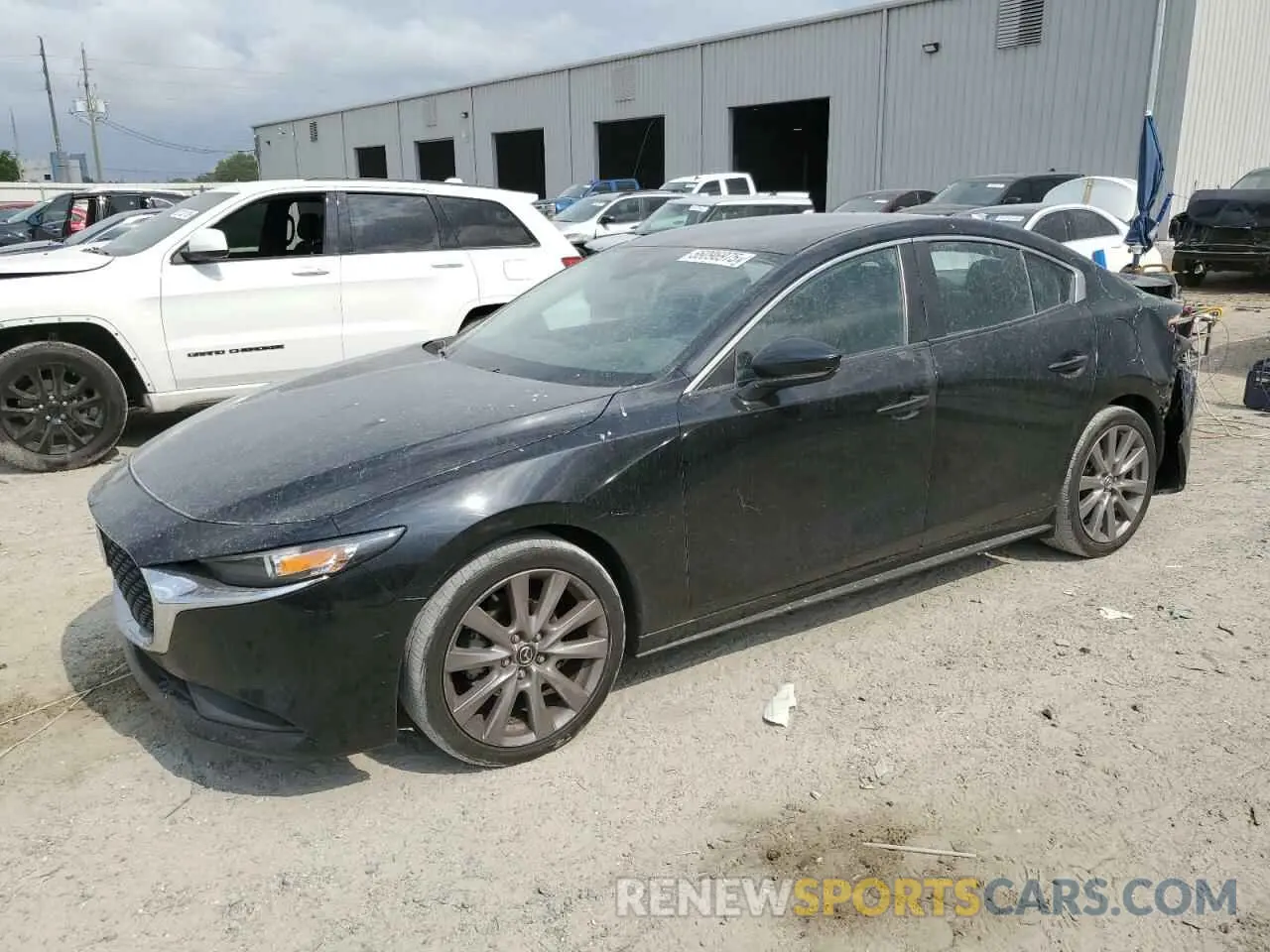 1 Photograph of a damaged car JM1BPABLXM1320573 MAZDA 3 2021