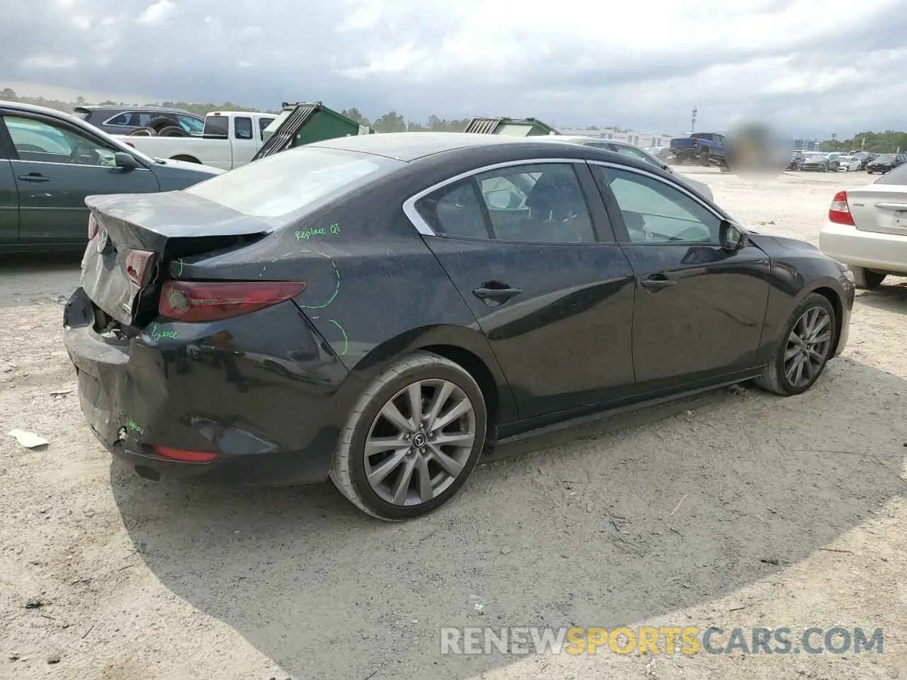 3 Photograph of a damaged car JM1BPABLXM1320573 MAZDA 3 2021