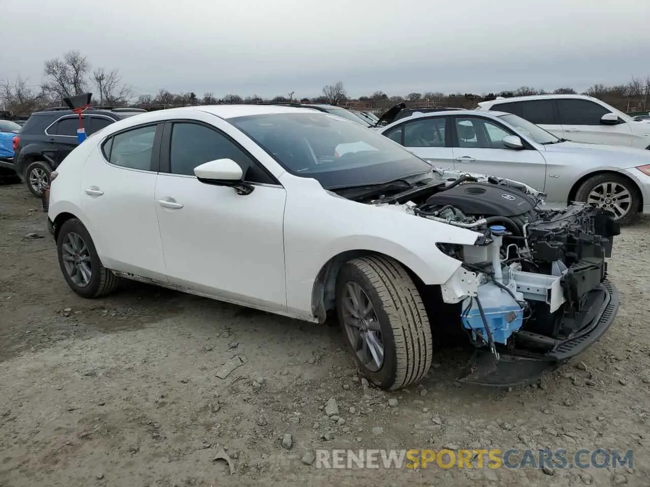 4 Photograph of a damaged car JM1BPAJL0M1345287 MAZDA 3 2021