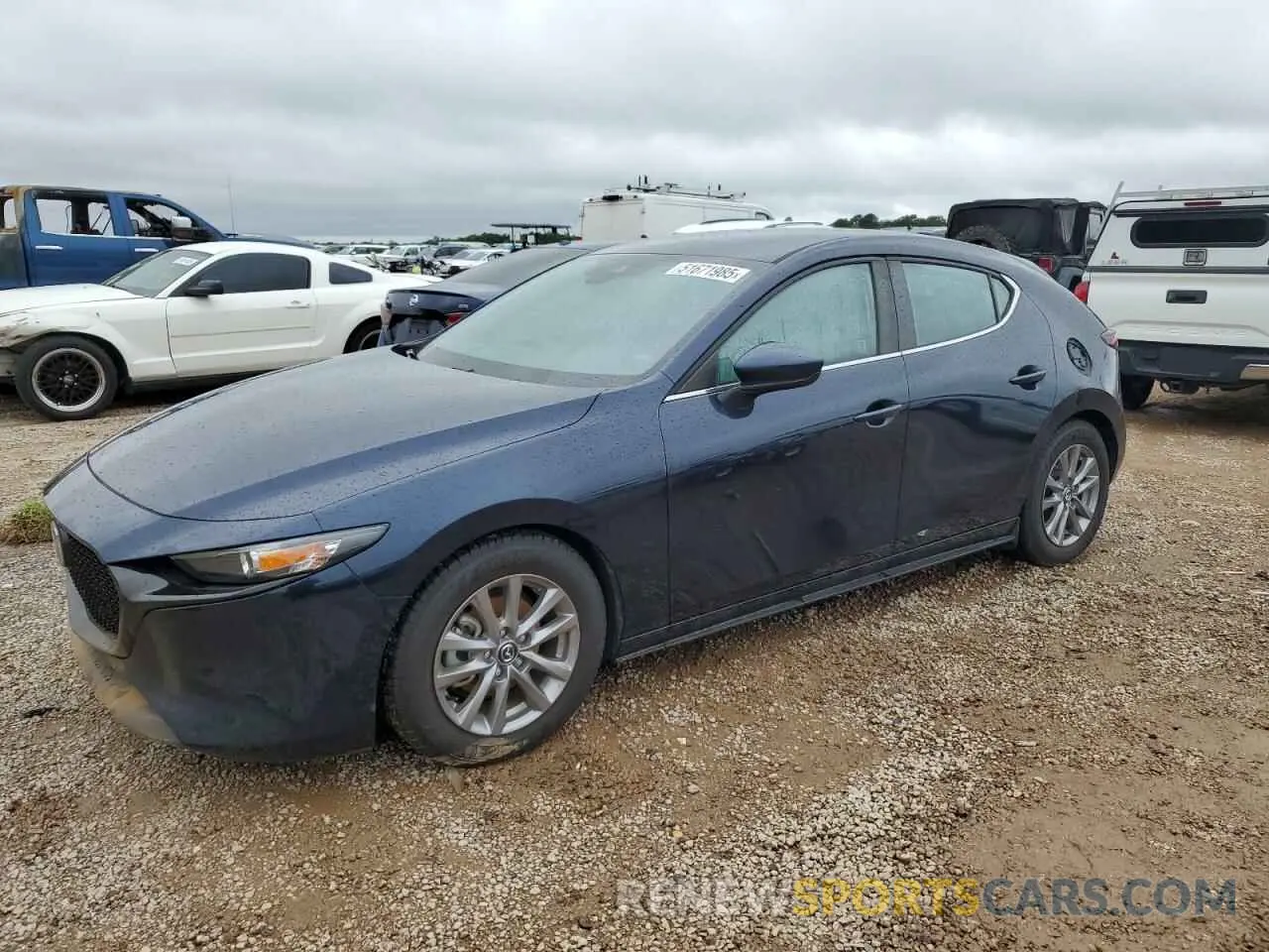 1 Photograph of a damaged car JM1BPAJL1M1319023 MAZDA 3 2021