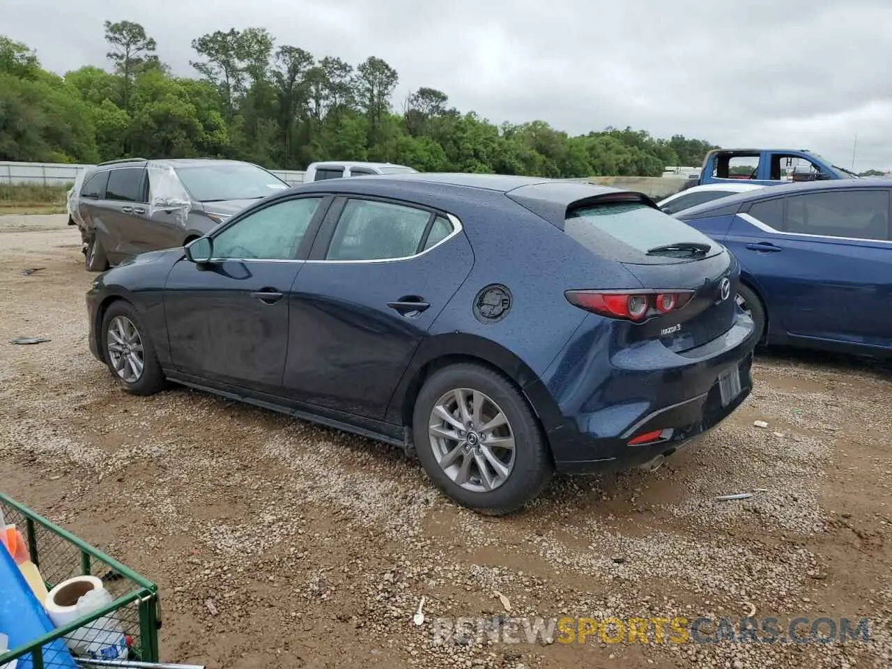 2 Photograph of a damaged car JM1BPAJL1M1319023 MAZDA 3 2021