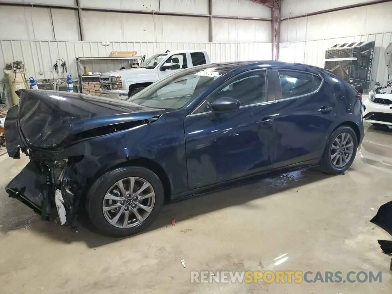 1 Photograph of a damaged car JM1BPAJL8M1306866 MAZDA 3 2021