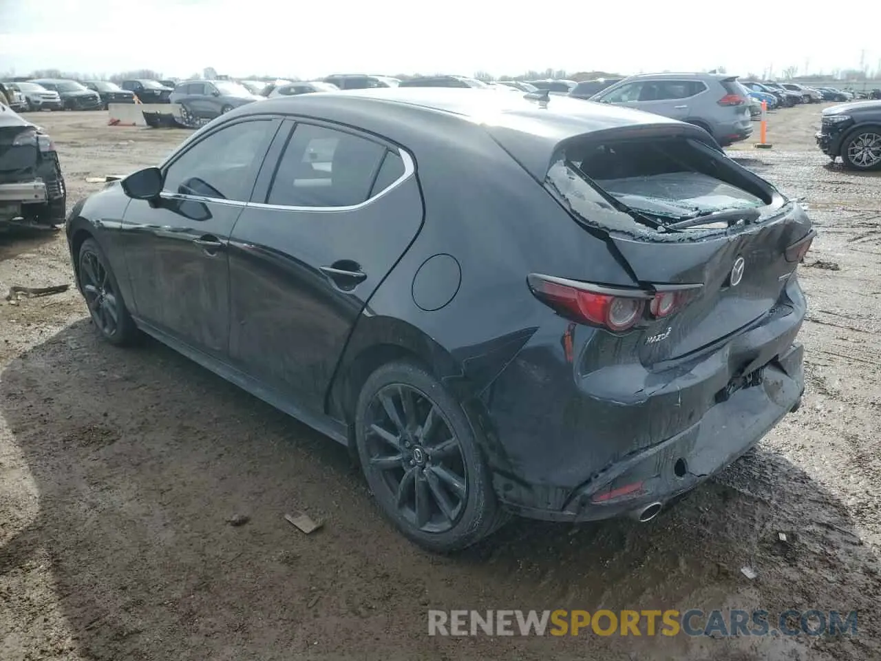2 Photograph of a damaged car JM1BPAML0M1343227 MAZDA 3 2021