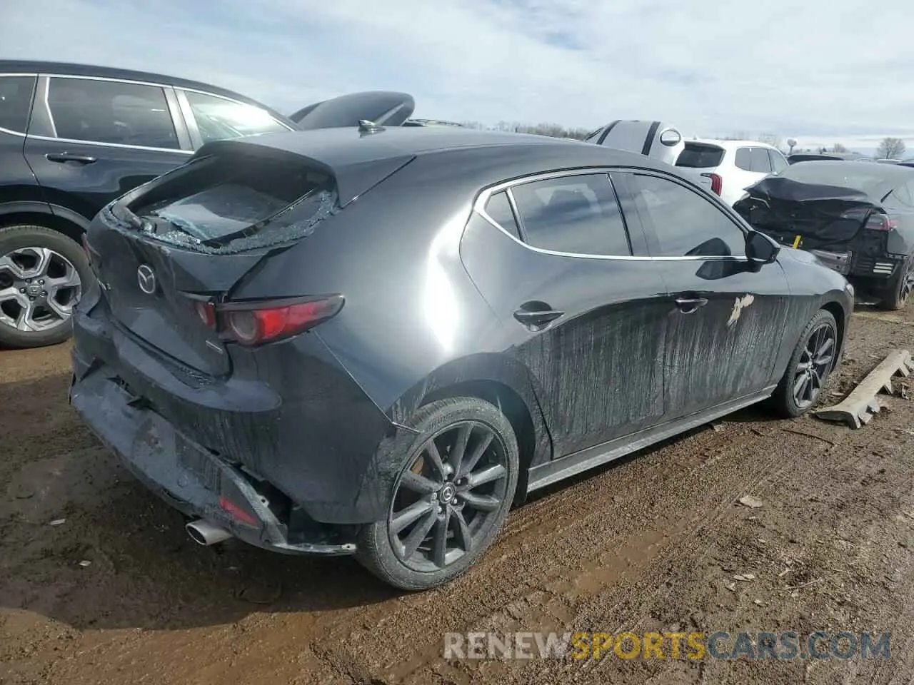 3 Photograph of a damaged car JM1BPAML0M1343227 MAZDA 3 2021