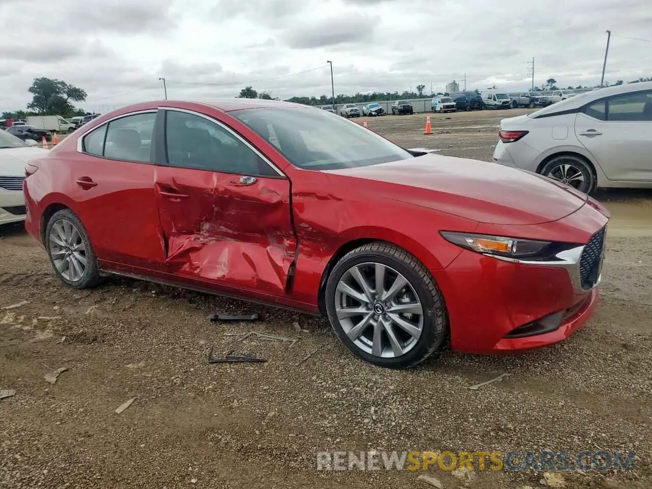 4 Photograph of a damaged car JM1BPBBL1M1344007 MAZDA 3 2021