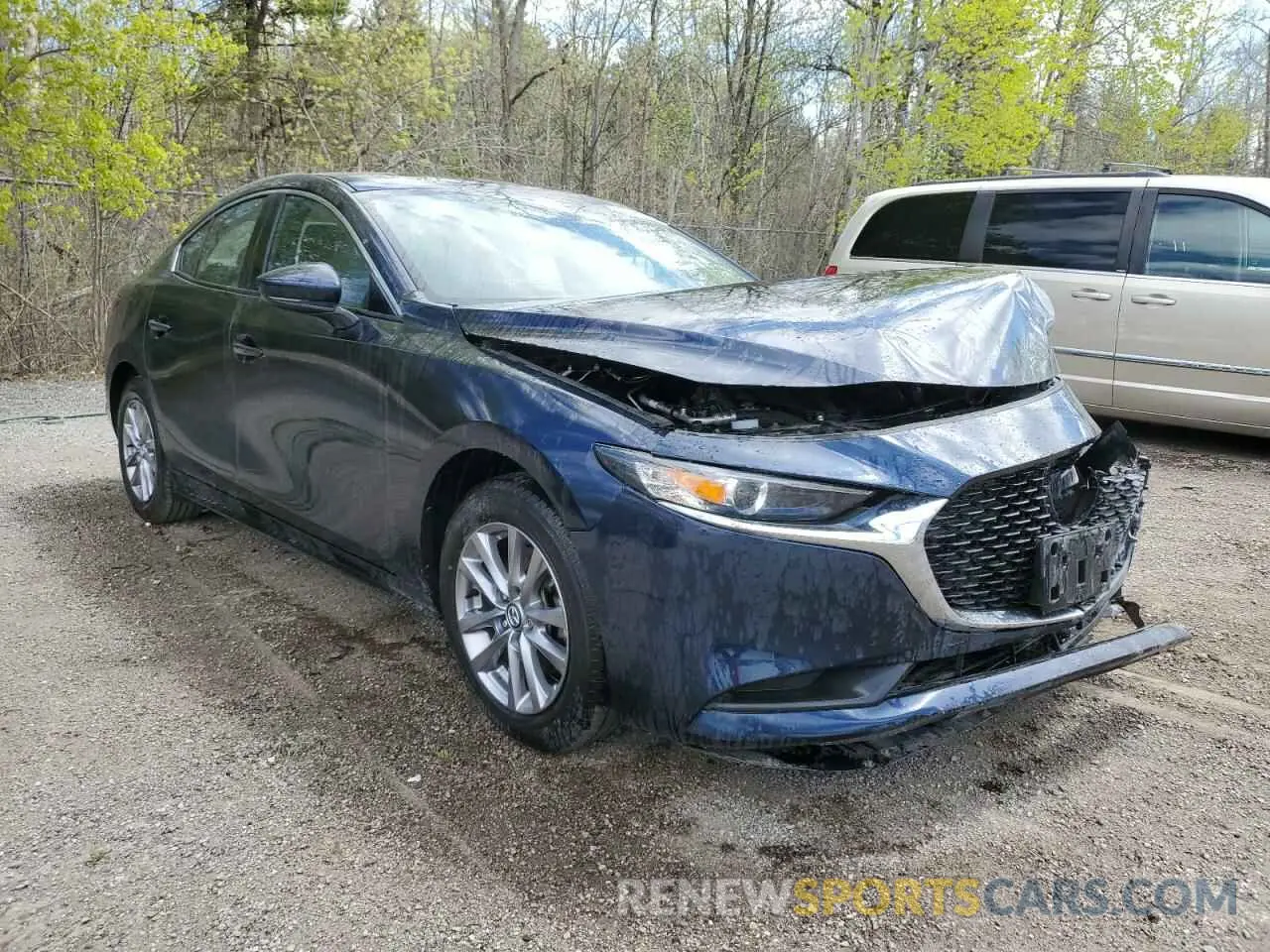 4 Photograph of a damaged car JM1BPBCL4M1338605 MAZDA 3 2021