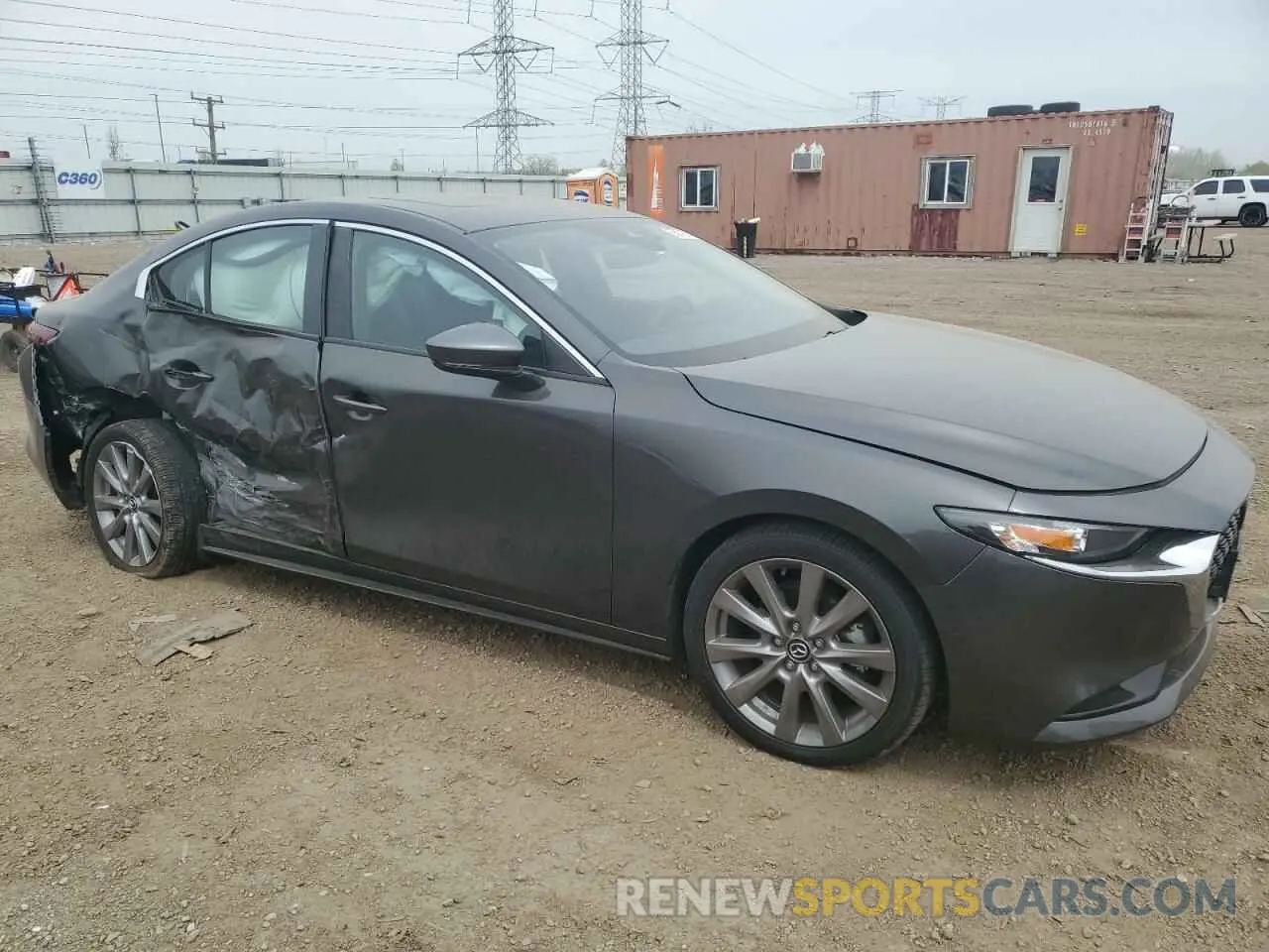 4 Photograph of a damaged car JM1BPBCL5M1340072 MAZDA 3 2021