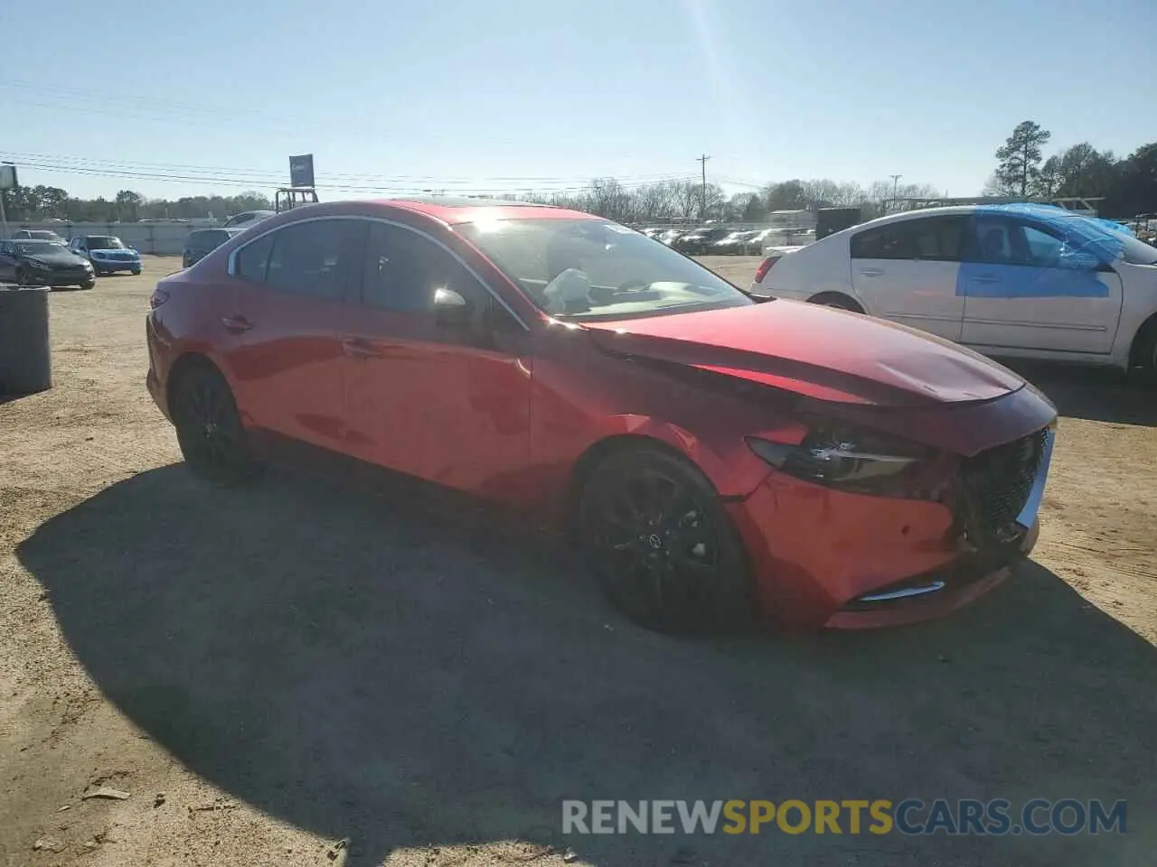 4 Photograph of a damaged car JM1BPBEYXM1309814 MAZDA 3 2021