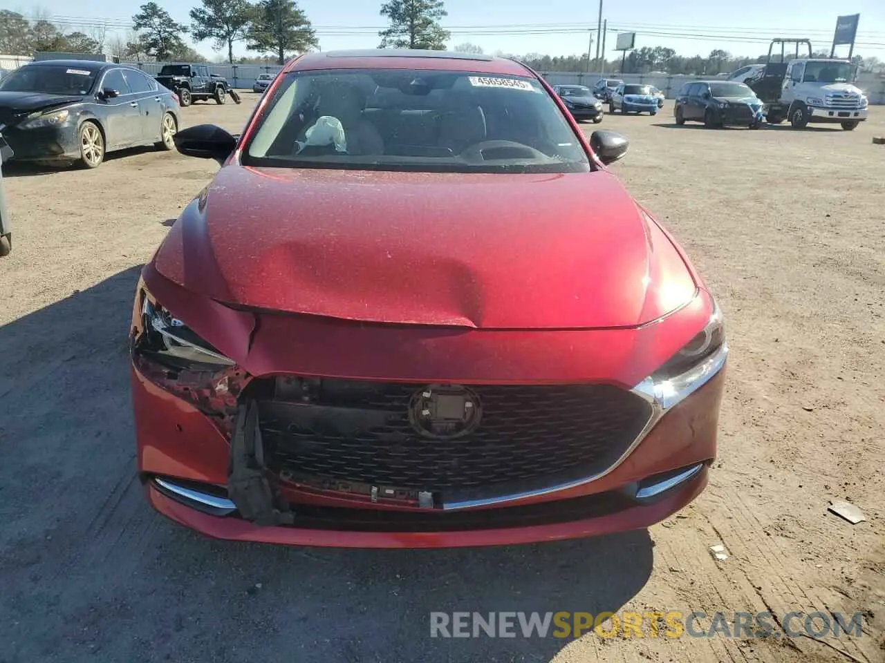 5 Photograph of a damaged car JM1BPBEYXM1309814 MAZDA 3 2021