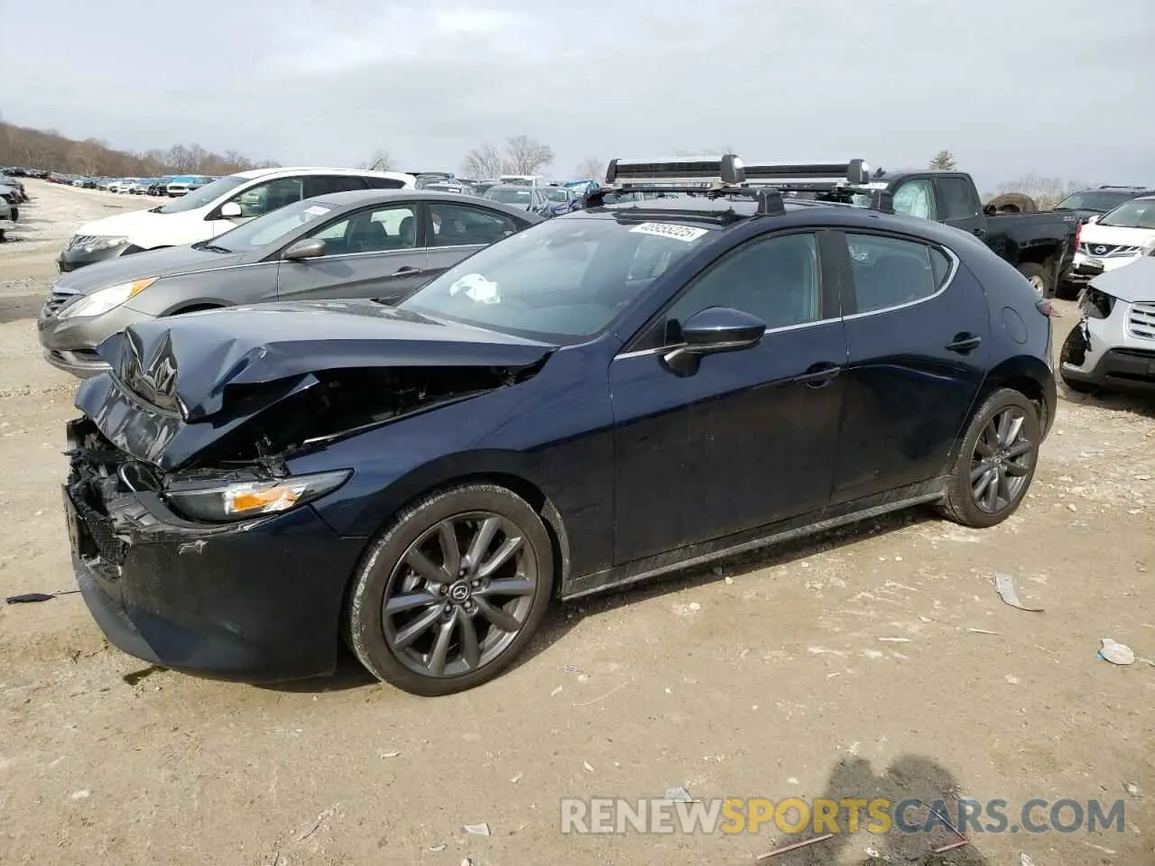 1 Photograph of a damaged car JM1BPBKL1M1342547 MAZDA 3 2021