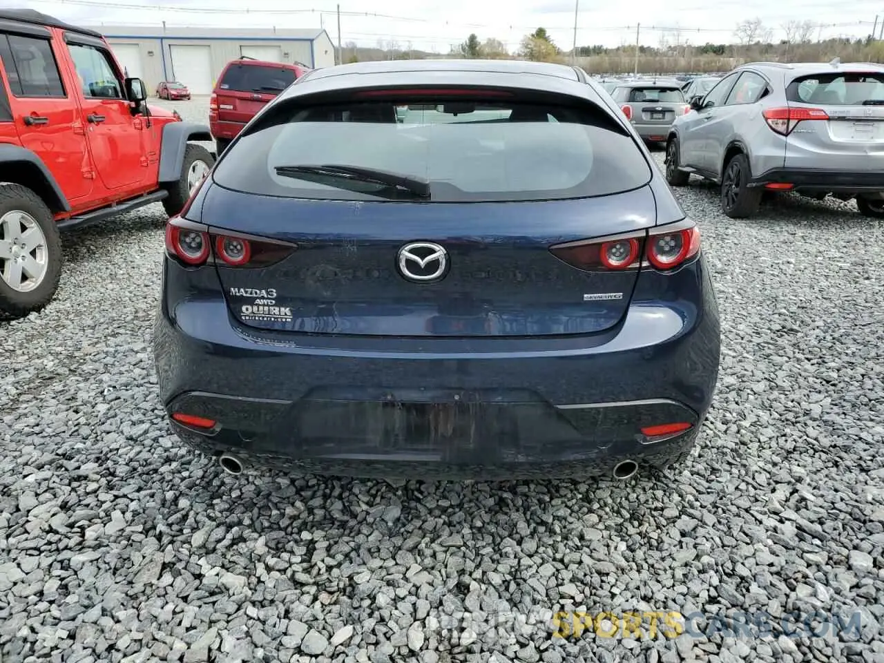 6 Photograph of a damaged car JM1BPBKL4M1403678 MAZDA 3 2021