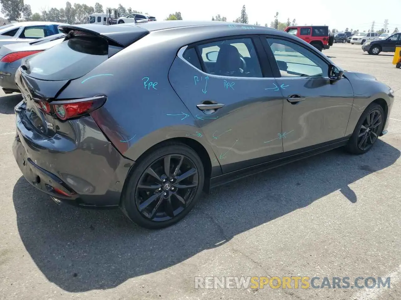 3 Photograph of a damaged car JM1BPBNY6M1333768 MAZDA 3 2021
