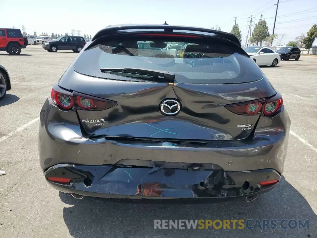 6 Photograph of a damaged car JM1BPBNY6M1333768 MAZDA 3 2021