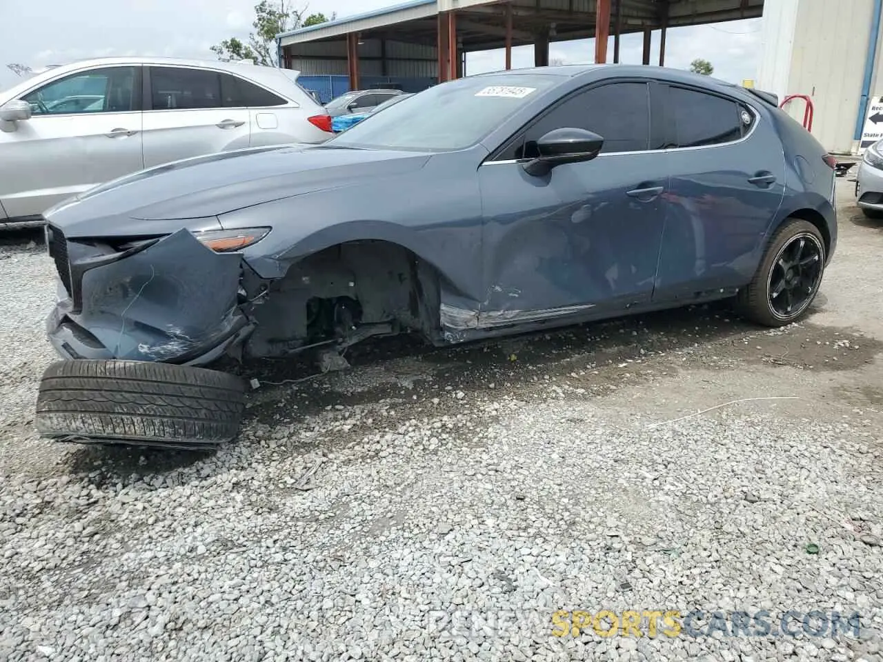 1 Photograph of a damaged car JM1BPBNY8M1348692 MAZDA 3 2021