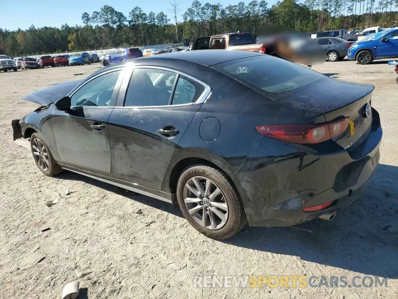 2 Photograph of a damaged car 3MZBPAAL8NM300034 MAZDA 3 2022