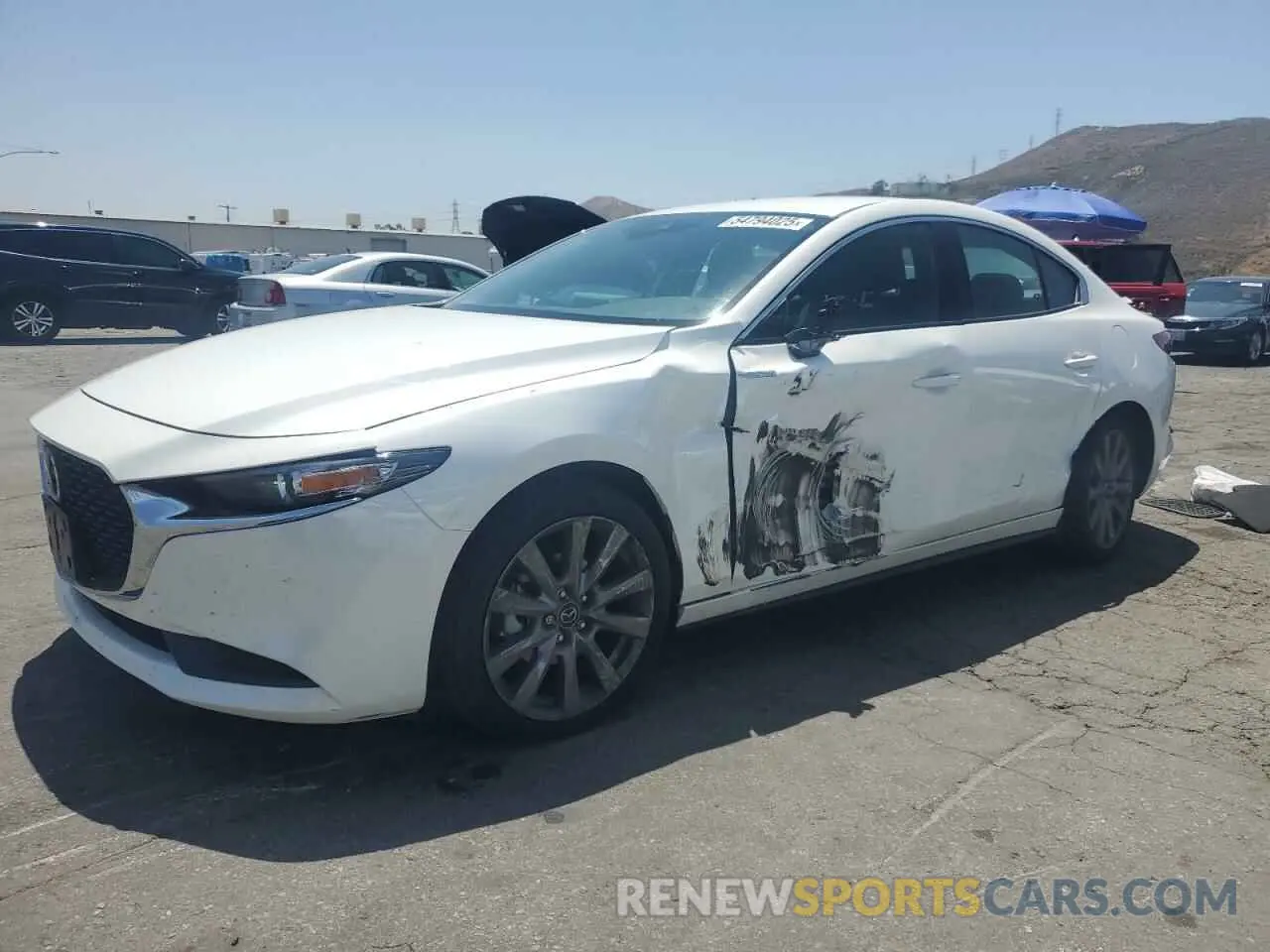 1 Photograph of a damaged car 3MZBPABL0NM317022 MAZDA 3 2022