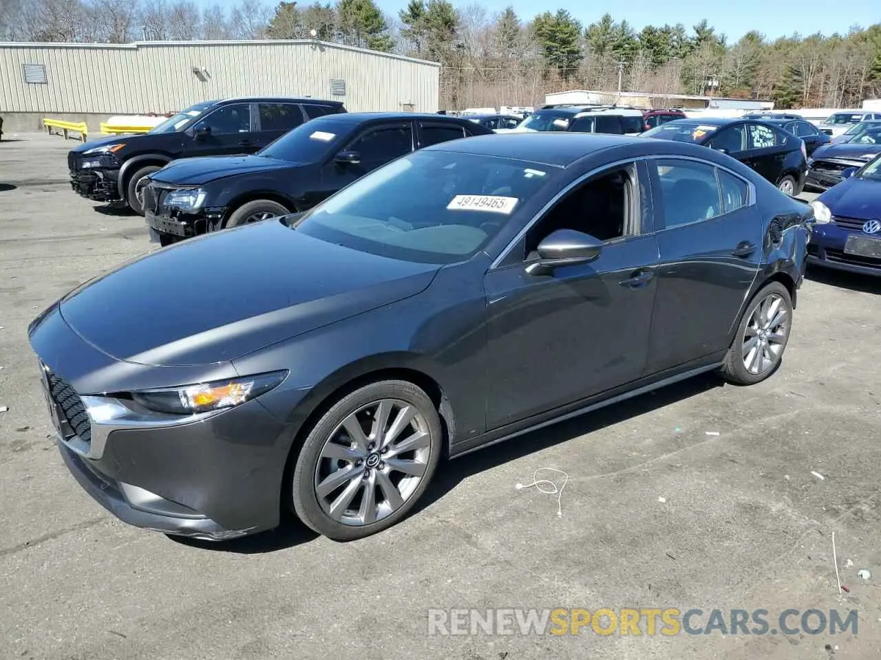 1 Photograph of a damaged car 3MZBPABLXNM314905 MAZDA 3 2022
