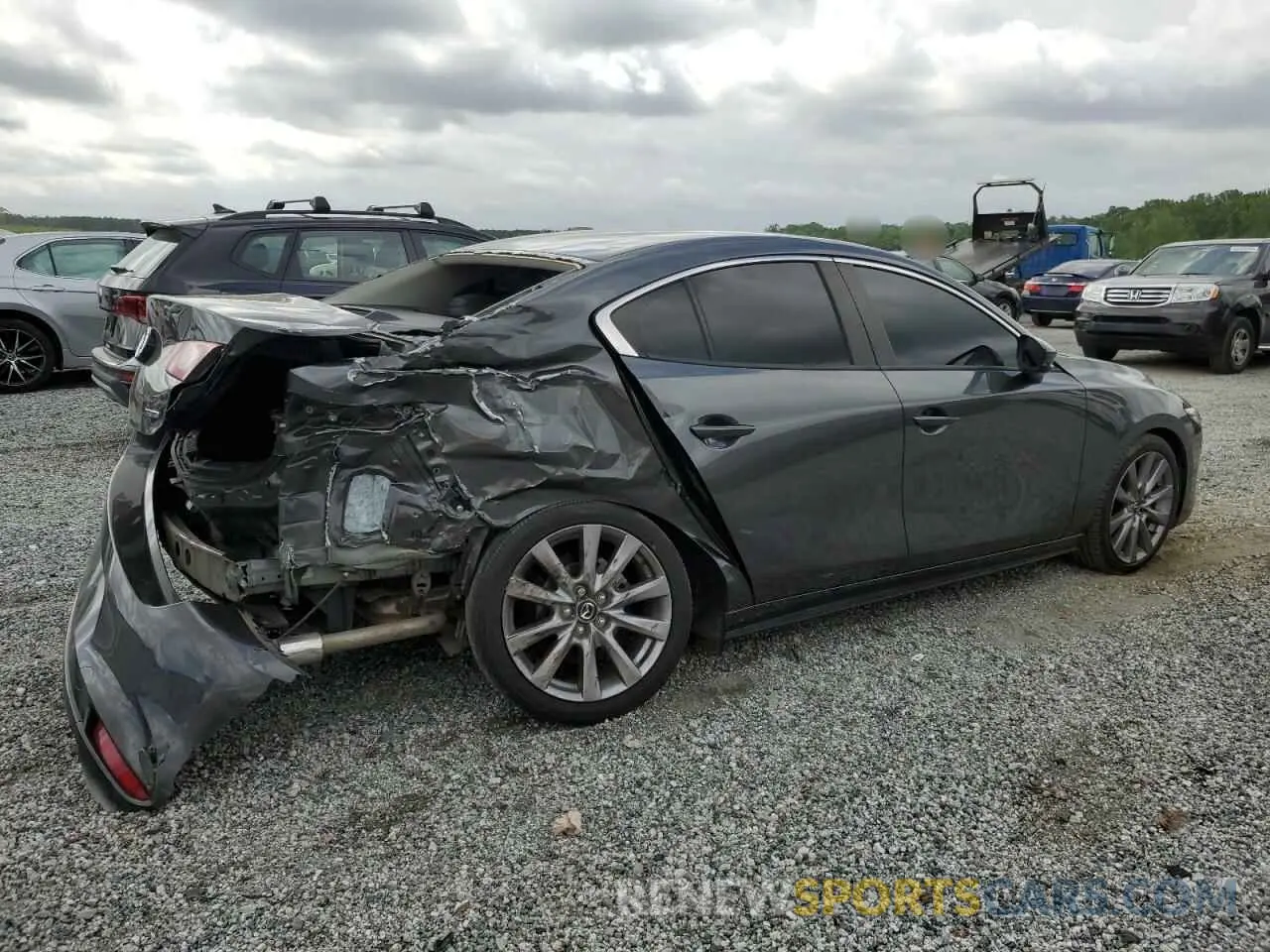 3 Photograph of a damaged car 3MZBPACL2NM300592 MAZDA 3 2022
