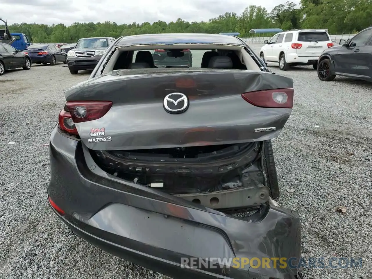 6 Photograph of a damaged car 3MZBPACL2NM300592 MAZDA 3 2022