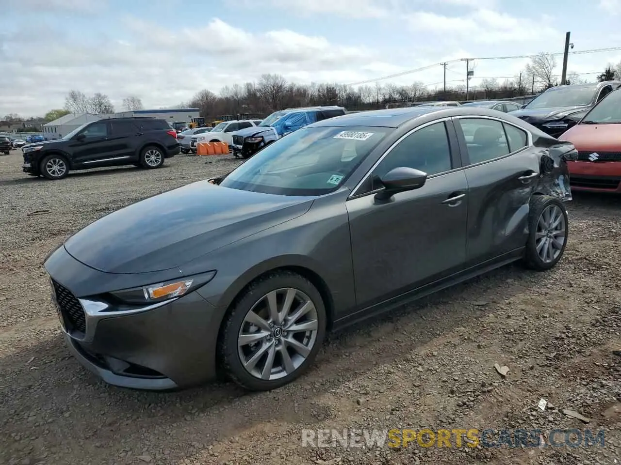 1 Photograph of a damaged car 3MZBPACL3NM309379 MAZDA 3 2022