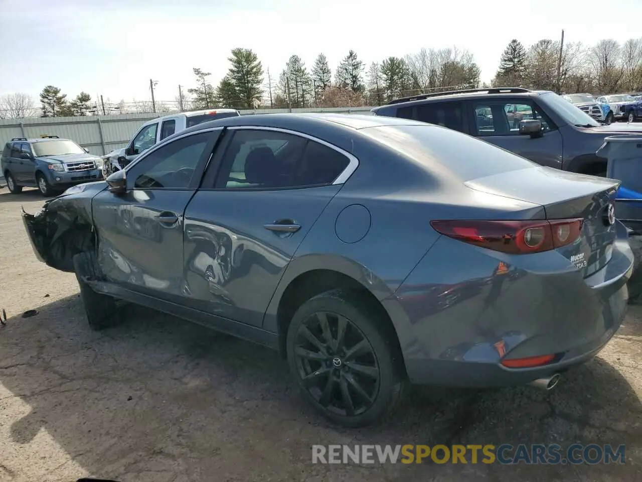 2 Photograph of a damaged car 3MZBPACL3NM314887 MAZDA 3 2022