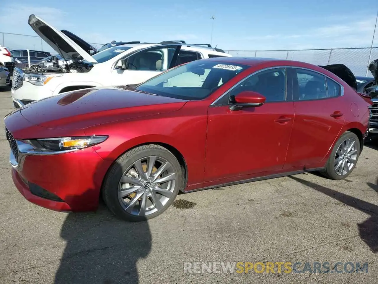 1 Photograph of a damaged car 3MZBPBCL7NM318883 MAZDA 3 2022
