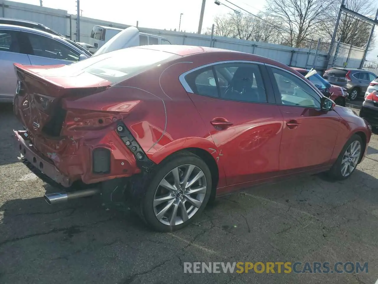 3 Photograph of a damaged car 3MZBPBCL7NM318883 MAZDA 3 2022