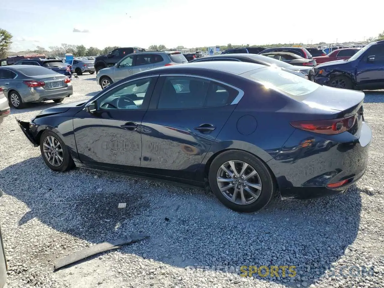 2 Photograph of a damaged car JM1BPAAL4N1509674 MAZDA 3 2022