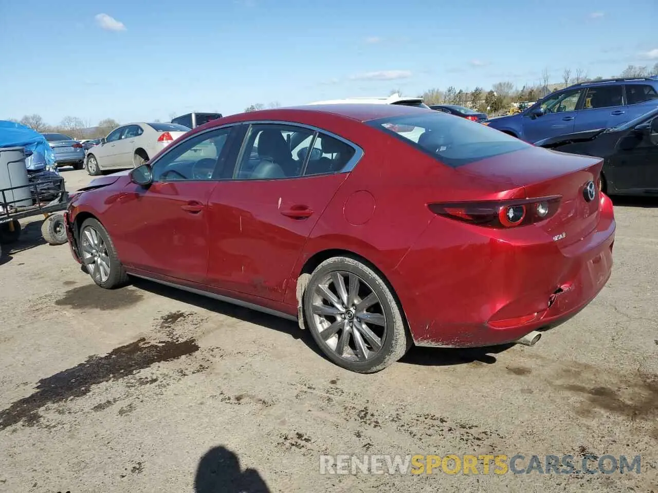2 Photograph of a damaged car JM1BPABL1N1508366 MAZDA 3 2022